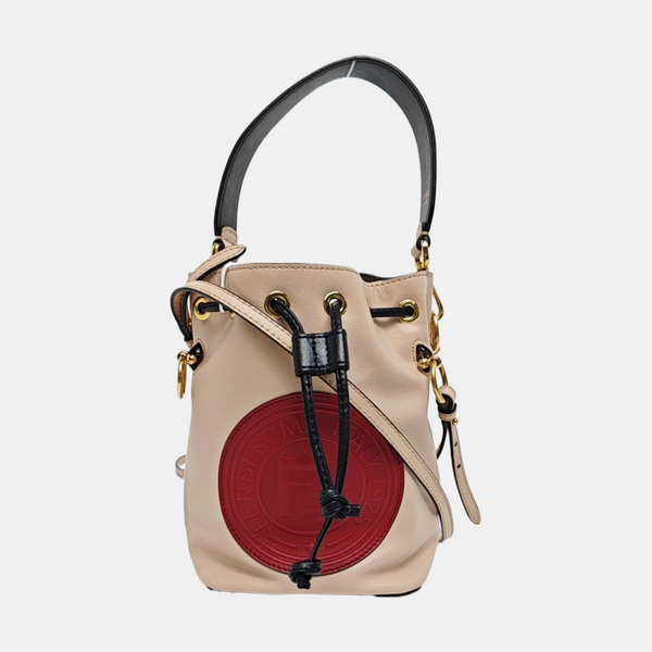 Authenticated pre-owned Mon Tresor Mini Calfskin Pink - Bucket Bag at Looply
