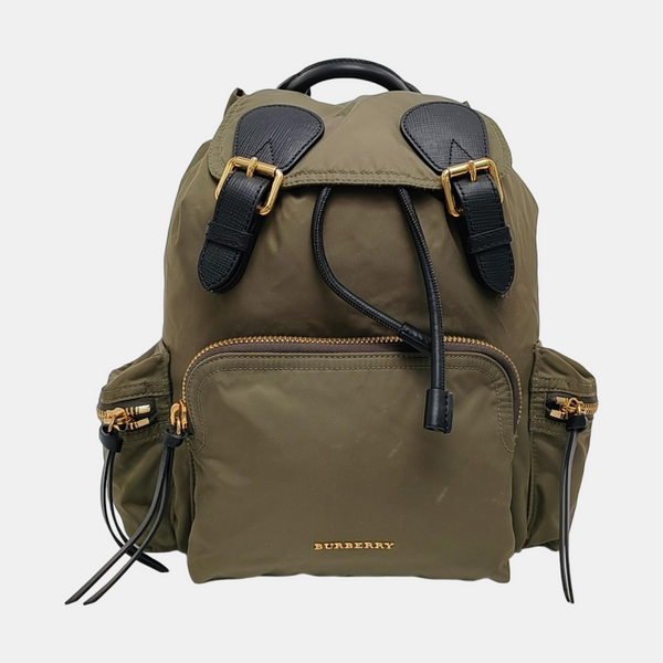 The Rucksack Medium Nylon Green
