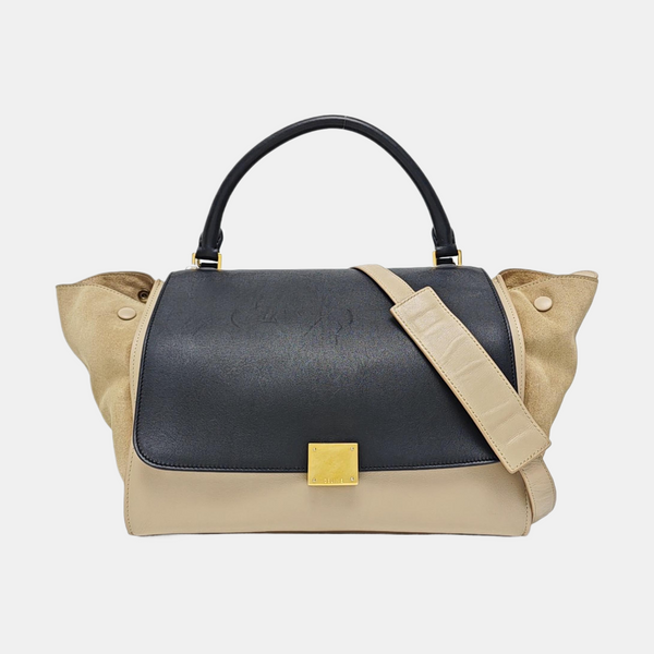 TRAPEZE Medium Calfskin Multicolor
