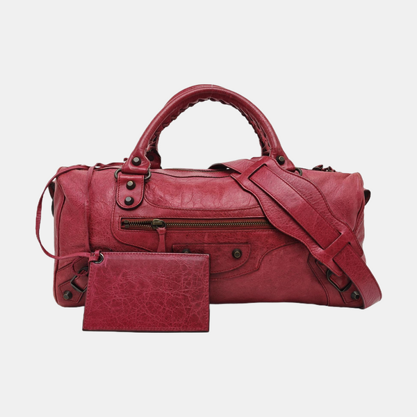 Twiggy Calfskin Red