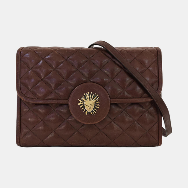 Quilted Calfskin Brown
