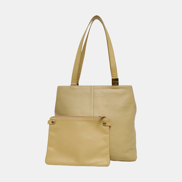 Calfskin Medium Yellow