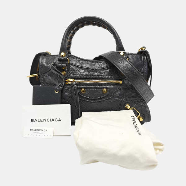 Classic City Mini Lambskin Gray