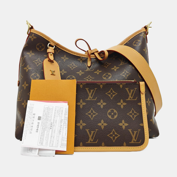 CARRYALL PM Monogram Coated Canvas Brown