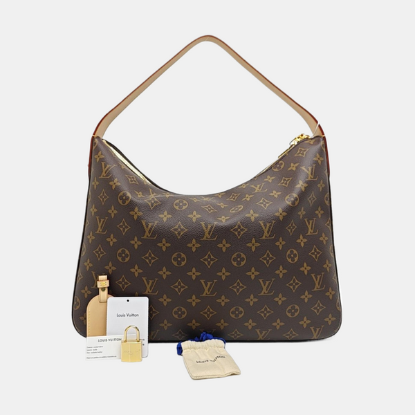 SLOUCHY MM Monogram Coated Canvas Brown