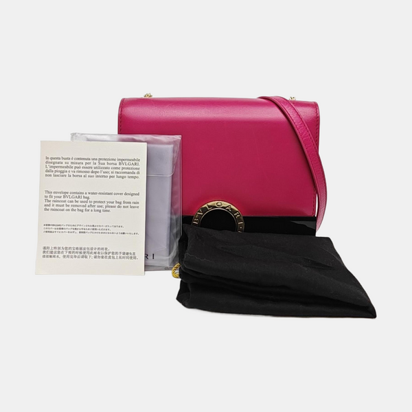 BVLGARI Calfskin Red