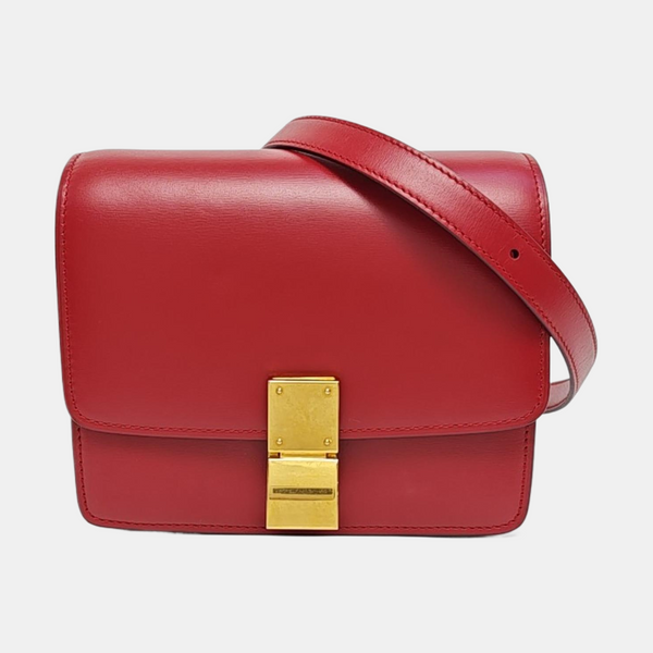 CLASSIC BOX Mini Calfskin Red