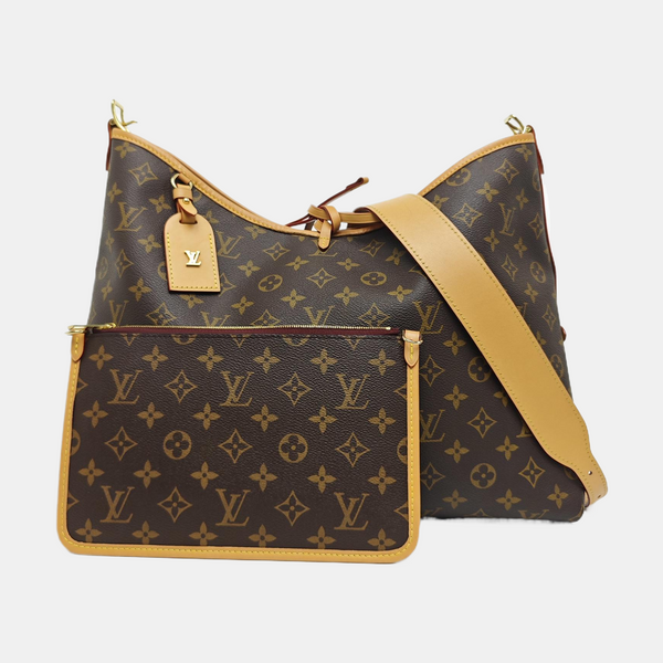 CARRYALL MM Monogram Coated Canvas Brown
