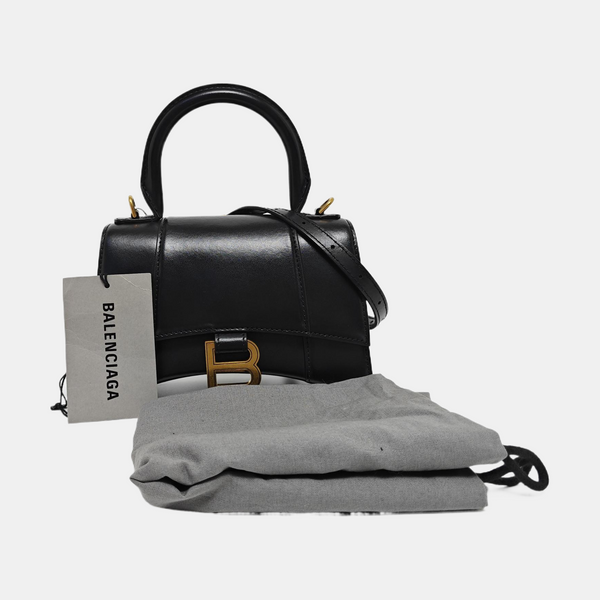 Hourglass XS Calfskin Black