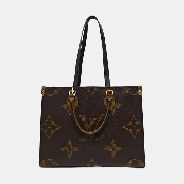 ONTHEGO MM Lona Monogram Revestida Marrón