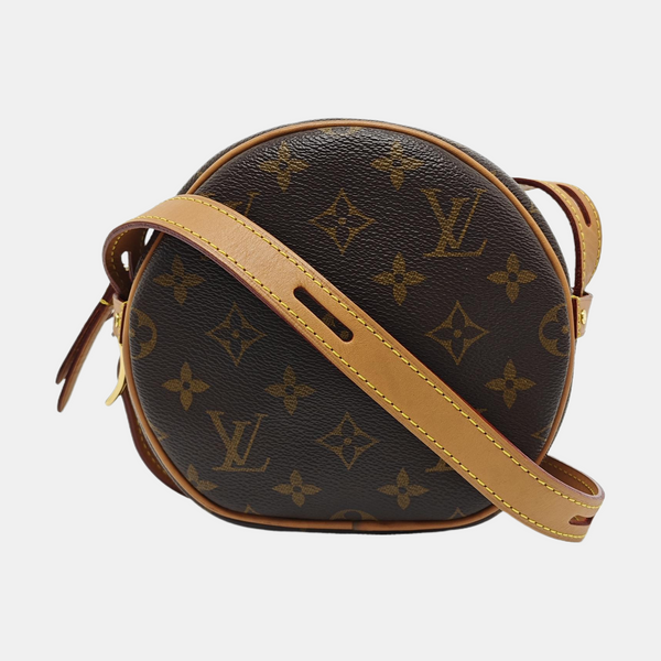 BOITE CHAPEAU PM Monogram Coated Canvas Brown
