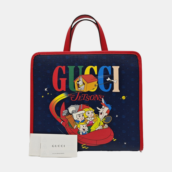 GG Supreme Coated Canvas Blue