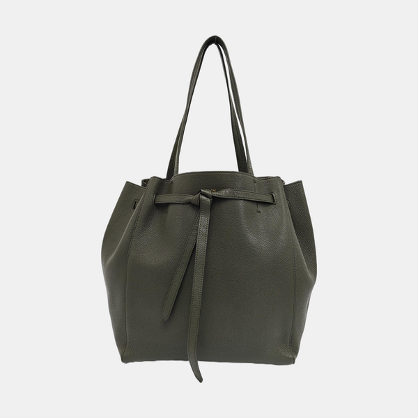 CABAS PHANTOM Small Calfskin Green