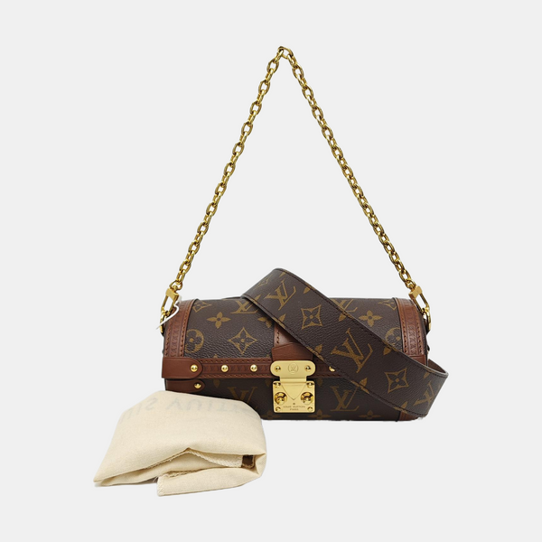 PAPILLON 19 Monogram Coated Canvas Brown