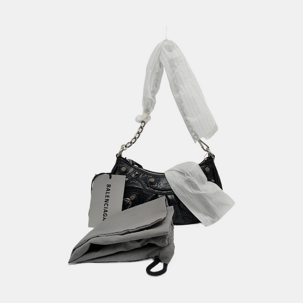 Le Cagole Mini Lambskin Black