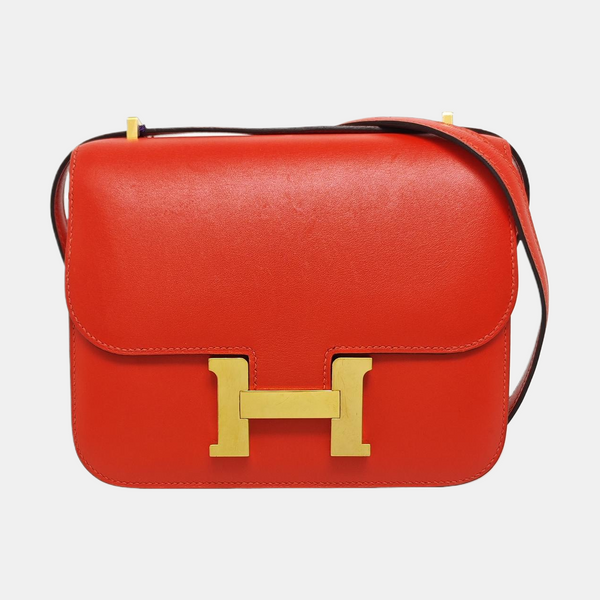 Constance 18 Box Calf Rojo