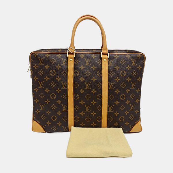 PORTE-DOCUMENTS PM Monogram Coated Canvas Brown