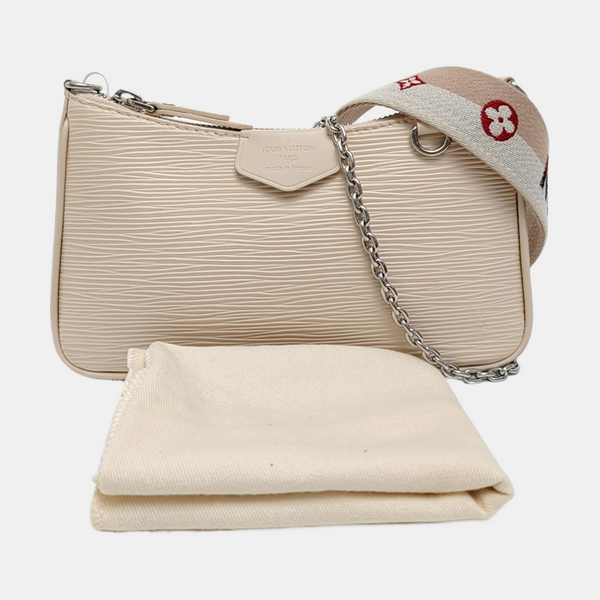 EASY POUCH ON STRAP Epi Beige
