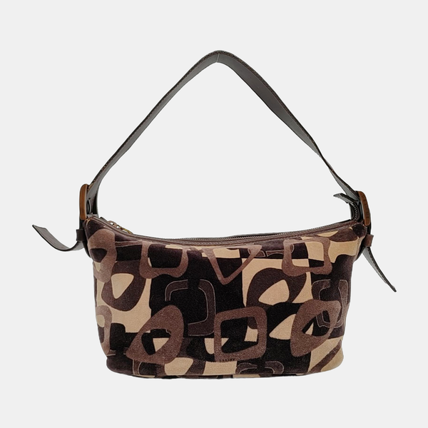 Fabric Shoulder Bag Multicolor