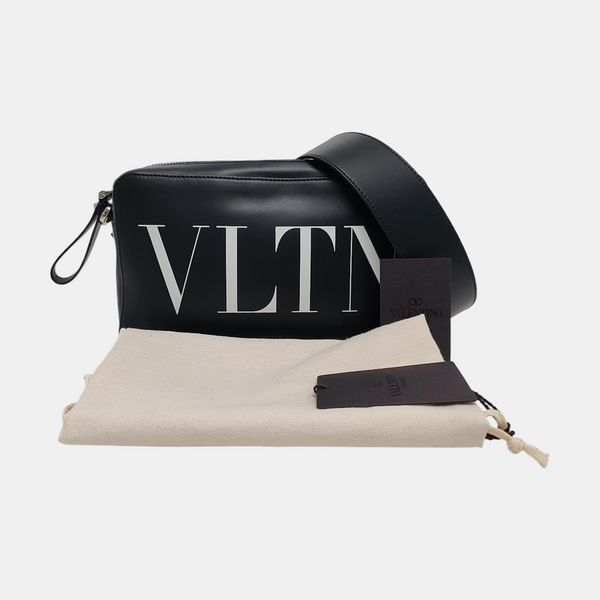 Vltn Calfskin Black