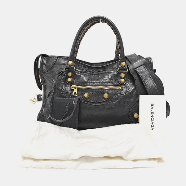 Classic City Small Lambskin Gray