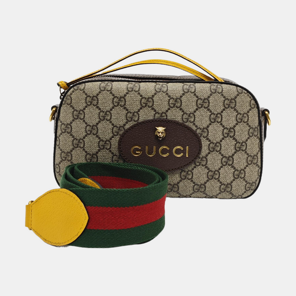 Neo Vintage Monogram Coated Canvas Beige