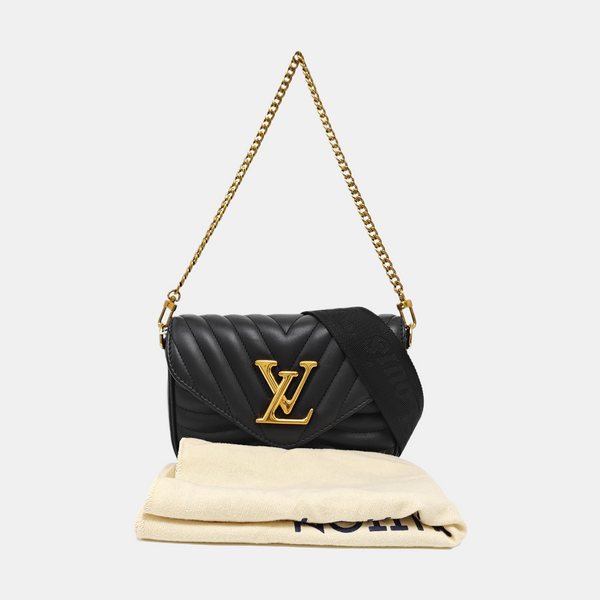 NEW WAVE Quilted Calfskin Black