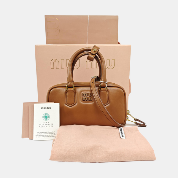Arcadie Mini Calfskin Brown