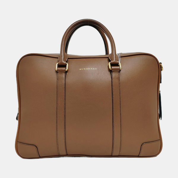 Calfskin Shoulder Bag Brown