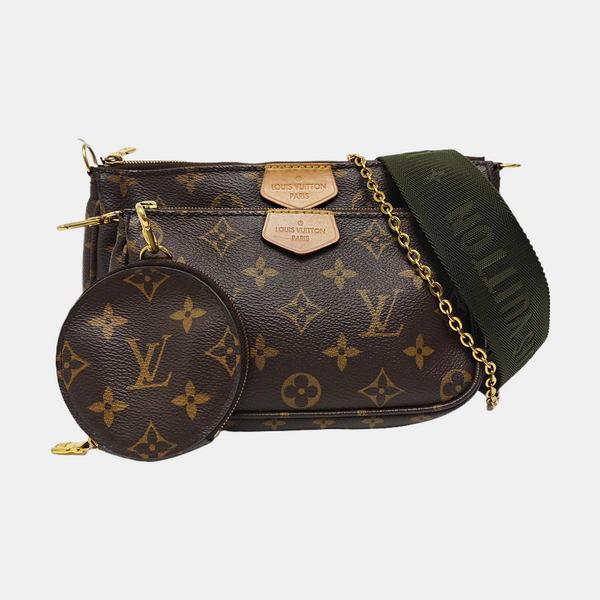 MULTI Monogram Coated Canvas Brown