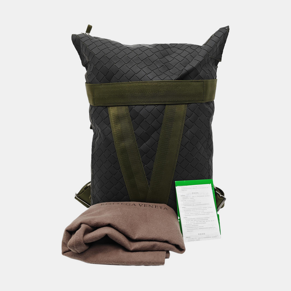 Fabric Backpack Green