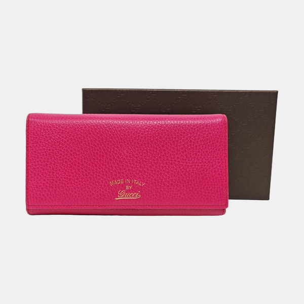 Swing Calfskin Red Wallet