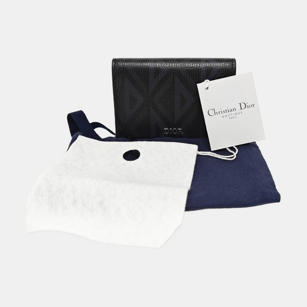 Calfskin Card Holder Black