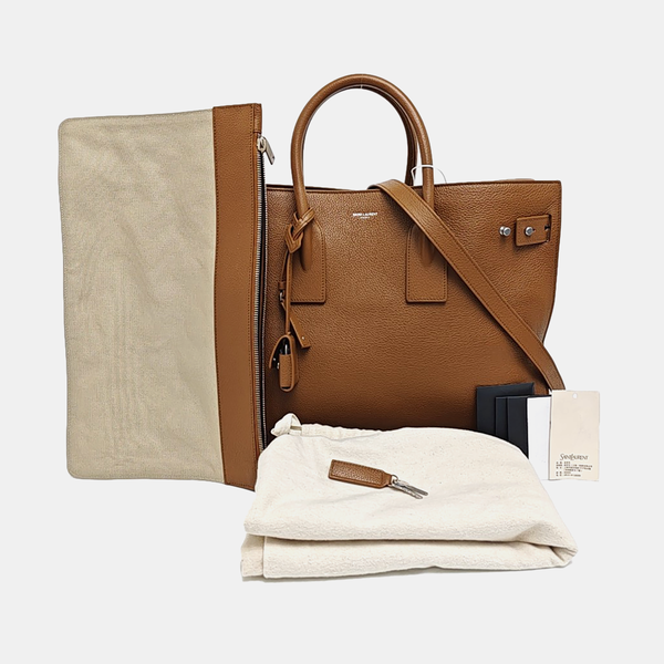 SAC DE JOUR Large Calfskin Brown