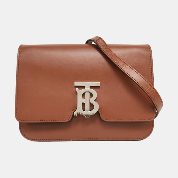 TB Small Calfskin Brown