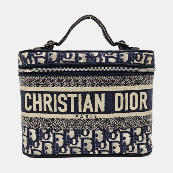 Travel Vanity Oblique Fabric Blue