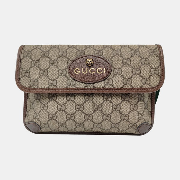 Neo Vintage Monogram Coated Canvas Beige