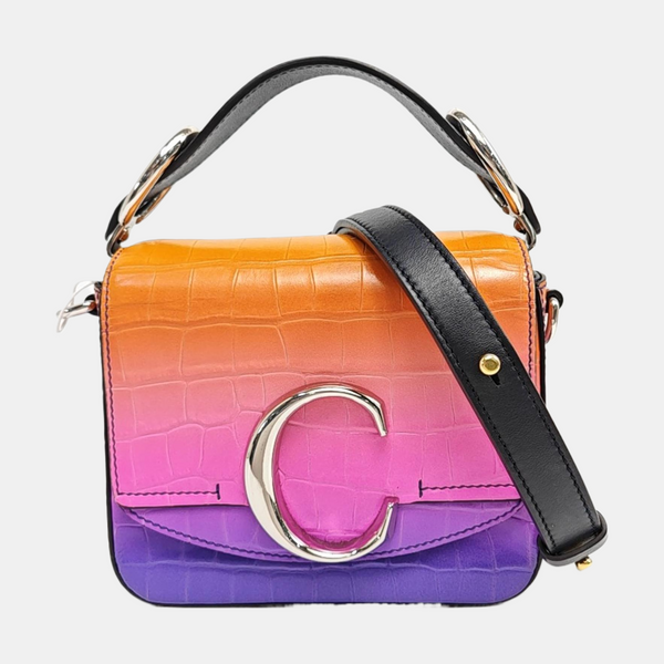 Chloé C Mini Calfskin Multicolor