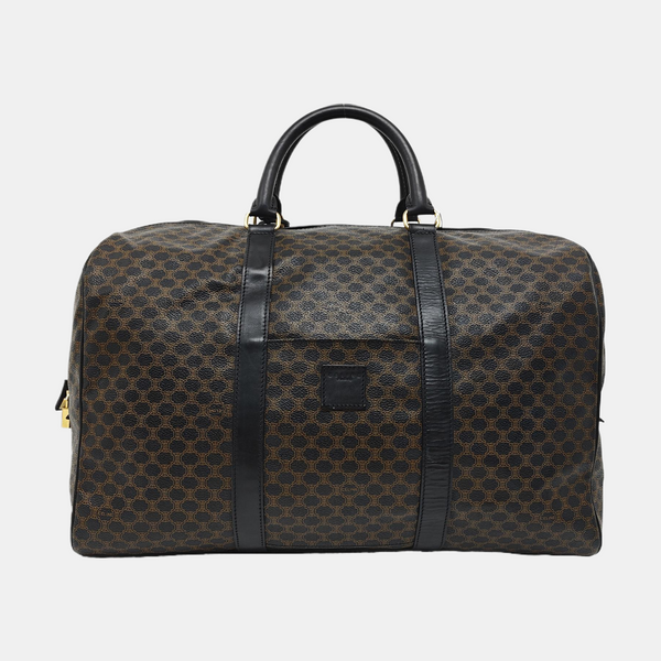 MACADAM Coated Canvas Black