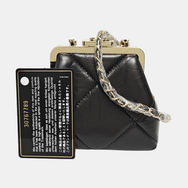 Quilted Lambskin Black