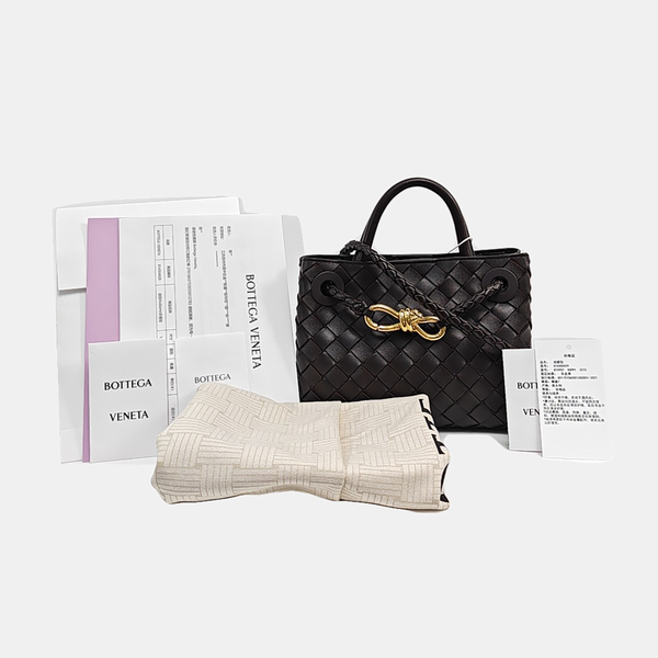 Andiamo Small Lambskin Brown