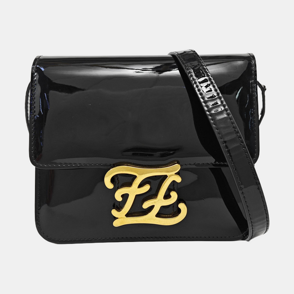 Karligraphy Patent Leather Black