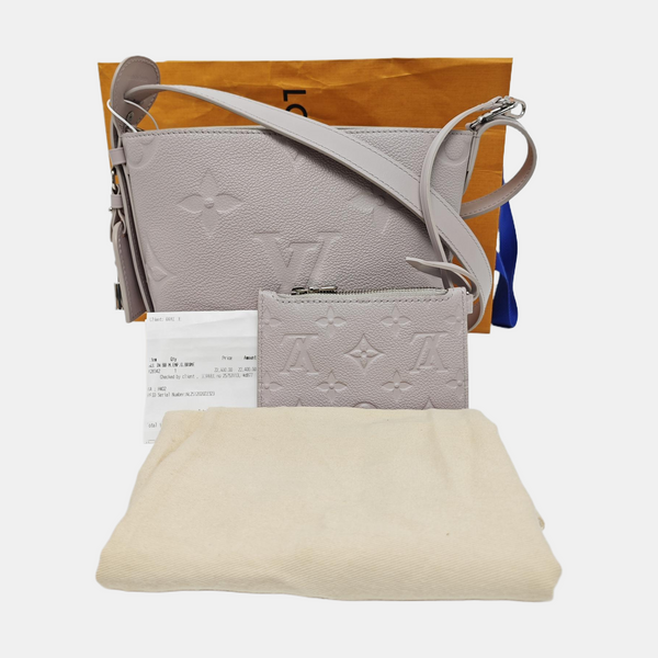 ALL IN Monogram Calfskin Gray