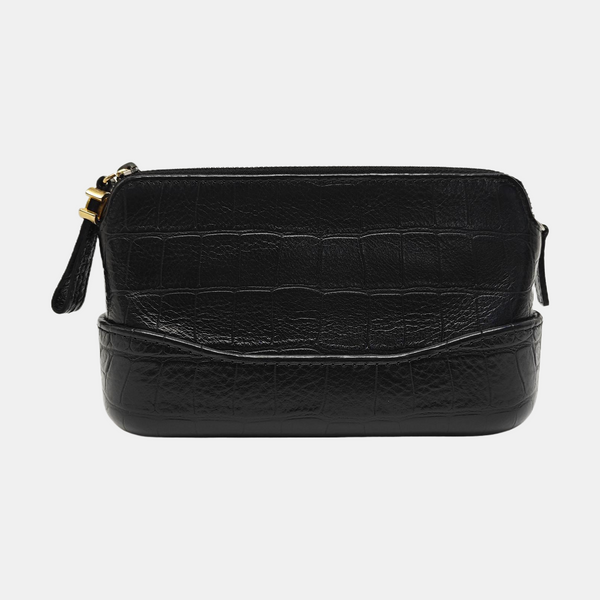 GABRIELLE Super Mini Calfskin Black