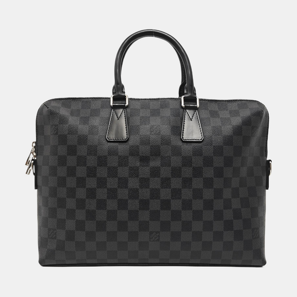 PORTE-DOCUMENTS Damier Graphite Coated Canvas Gray