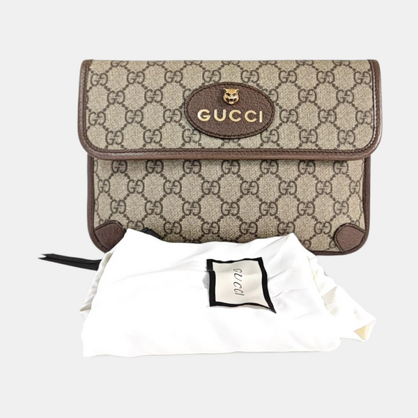Neo Vintage Monogram Coated Canvas Beige
