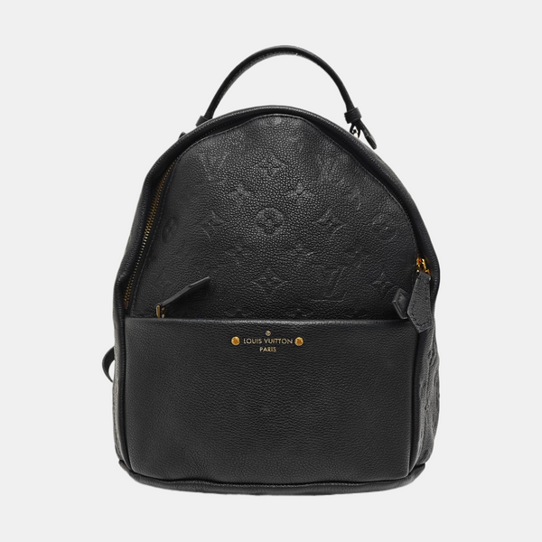 SORBONNE Monogram Calfskin Black
