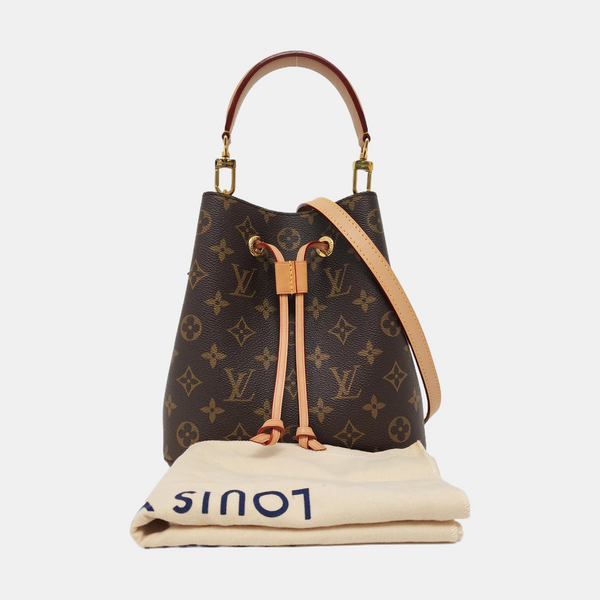 NÉONOÉ BB Monogram Coated Canvas Brown