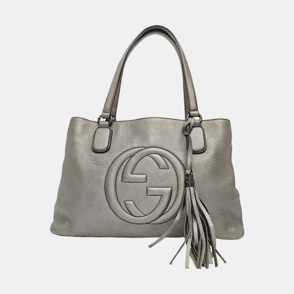 Soho Large Calfskin Gray