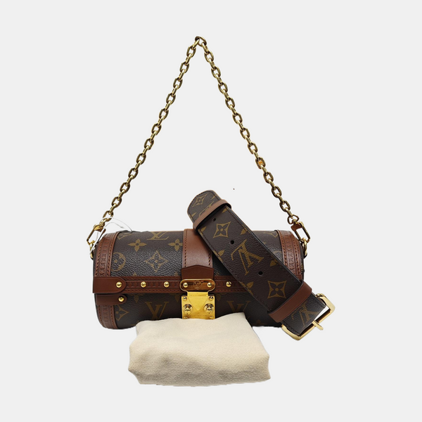 PAPILLON 19 Monogram Coated Canvas Brown